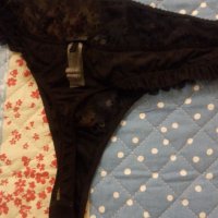 Tanga di pizzo nero - 2