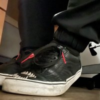 Old Work Shoes + socks