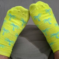 Calcetines con palmeritas bien o…
