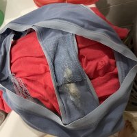 Bragas/tangas súper sucias y con…