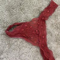 well loved red lace - 1