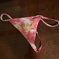 Tie dye thong