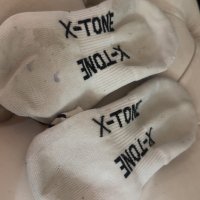 2 day worn white trainer socks !