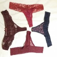 Lingerie bordeau/violette - 1