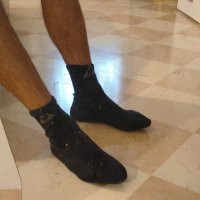Calzini indossati durante una lu…