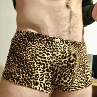 Boxer leopardato • Leopard print…