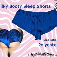 Royal Satin Booty S1eep Shorts 🍑…