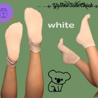 White Ankle Socks