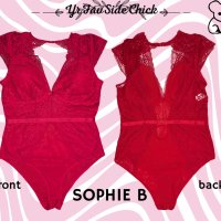 Red Lace Bodysuit