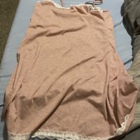 thrifted pink lacey dress