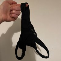 Worn cotton thong