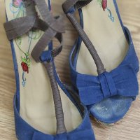 Sandalias- cuñas usadas y sudada…