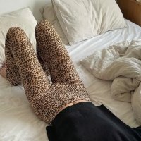 Leopard Print Leggings Worn All &hellip;