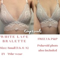 White Lace Bralette (#B6)