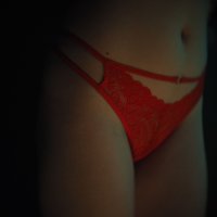 Sexy red panties