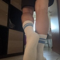 Calze usate per sport e lavoro