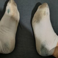 mis calcetines usados te esperan