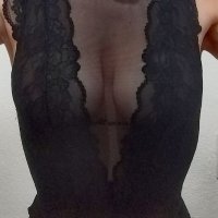Body noir élégant transparence e…