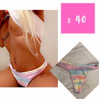 Rainbow VS PINK THONG sold