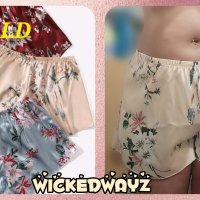Silky shorts