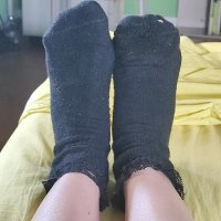 Calzini molto usati e sporchi