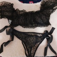 Conjunto transparente sexy - 2