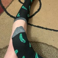 Stinky pickle socks