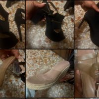Zapatos muy usados