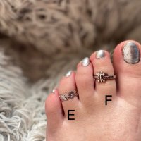 Toe rings (2 for $10) - 2