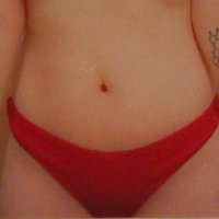 Red Cotton Thong